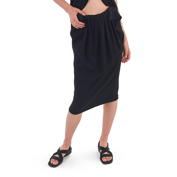 JO NO FUI BLACK MIDI SKIRT | WOMENS SIZE 29 - Picture 1 of 4